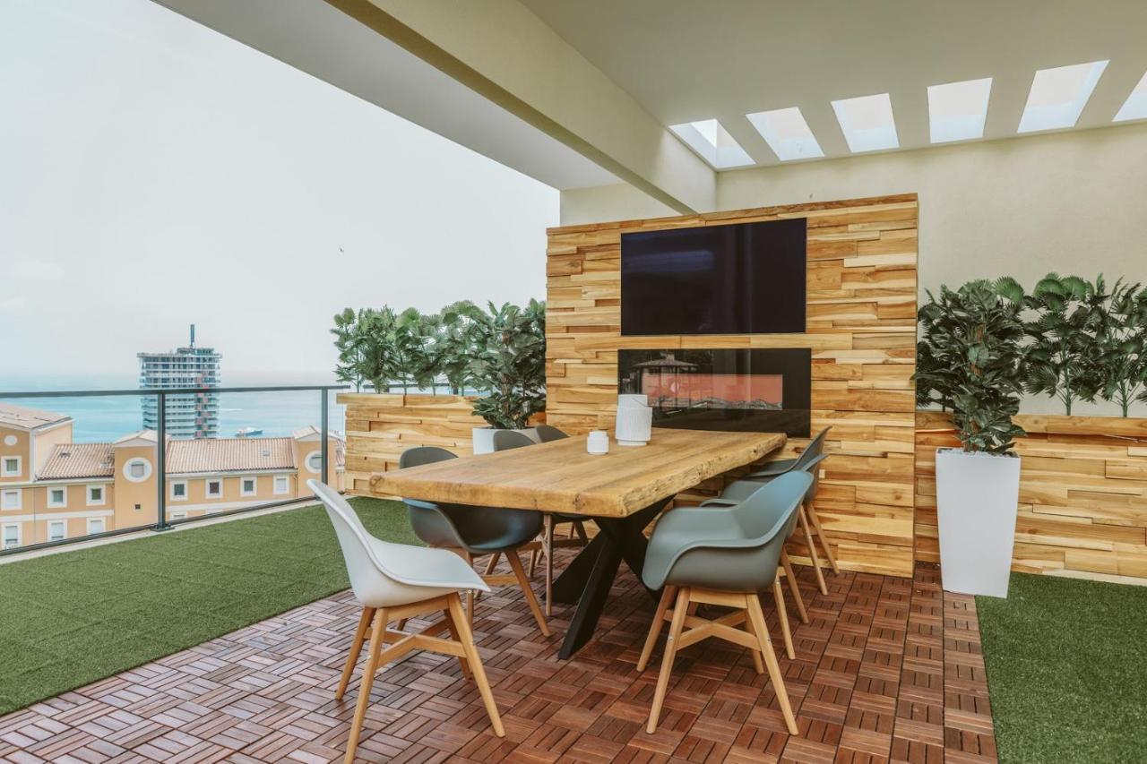 Apartament Monaco View, Pool, Garage, 100 M2 Terrace Beausoleil Zewnętrze zdjęcie
