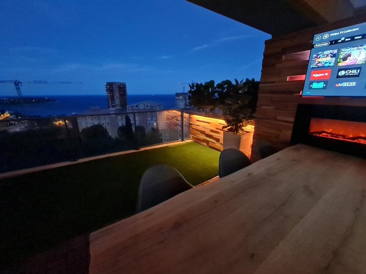 Apartament Monaco View, Pool, Garage, 100 M2 Terrace Beausoleil Zewnętrze zdjęcie