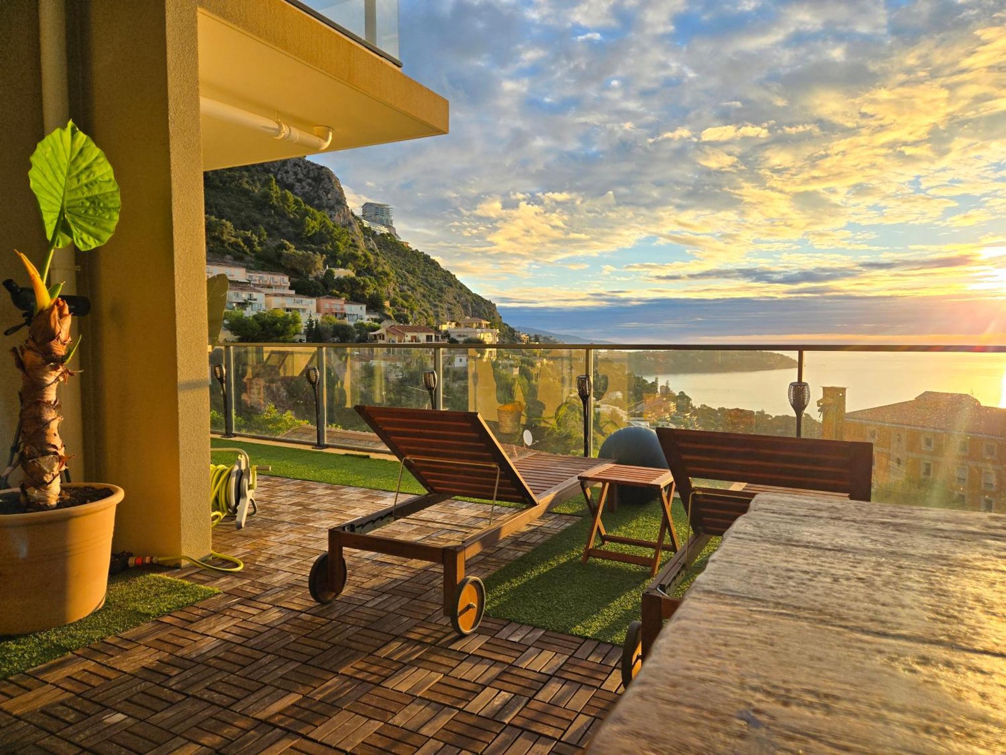 Apartament Monaco View, Pool, Garage, 100 M2 Terrace Beausoleil Zewnętrze zdjęcie